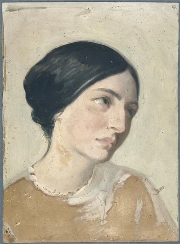 Ritratto di Léopoldine Hugo, figlia di Victor Hugo